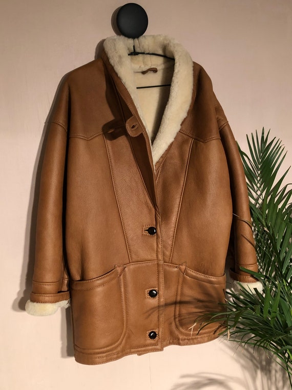 Shearling coat