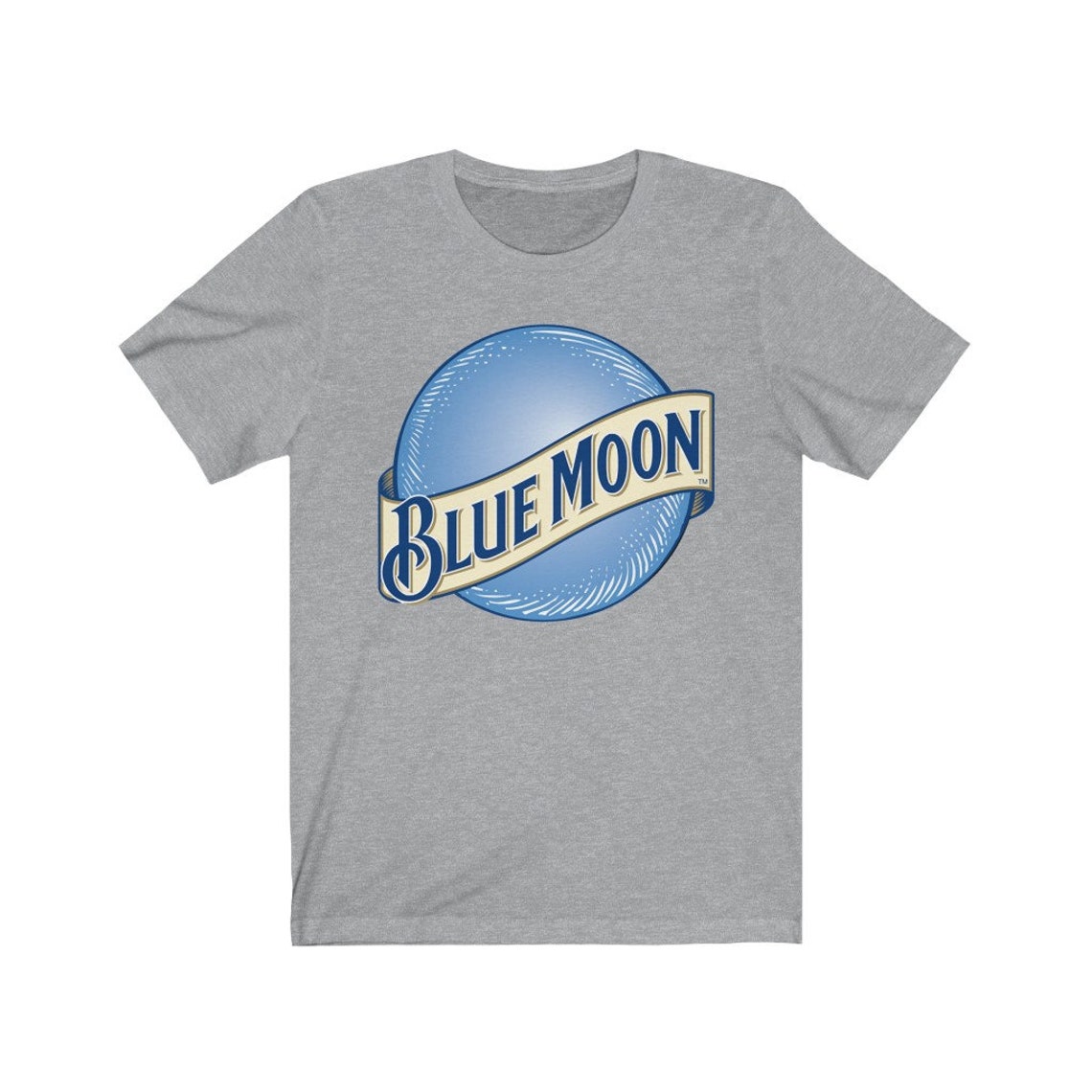 blue moon beer t shirt