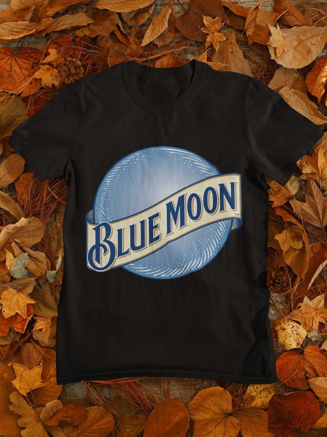 blue moon beer t shirt