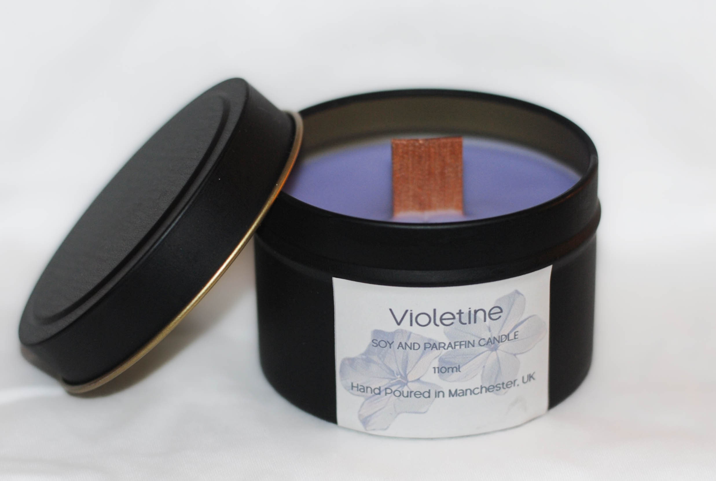 Wood Wick Parasoy Container Candles February Valentine's Collection