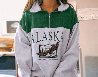 vintage half zip pullover