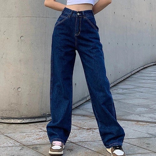 Baggy Jeans Wide Leg Jeans / High Waisted Jeans / Oversized - Etsy