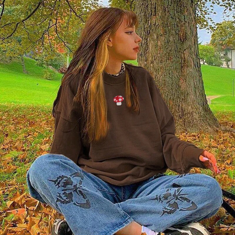 nike brown sweater