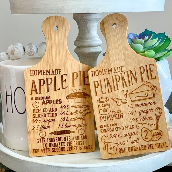 Apple Cutting Board Etsy