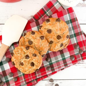 Fake Chocolate Chip Cookie, Faux Chocolate Chip Cookie, Faux Christmas Cookie, Fake Christmas Cookie, Fake Cookie For Santa, Faux Bake