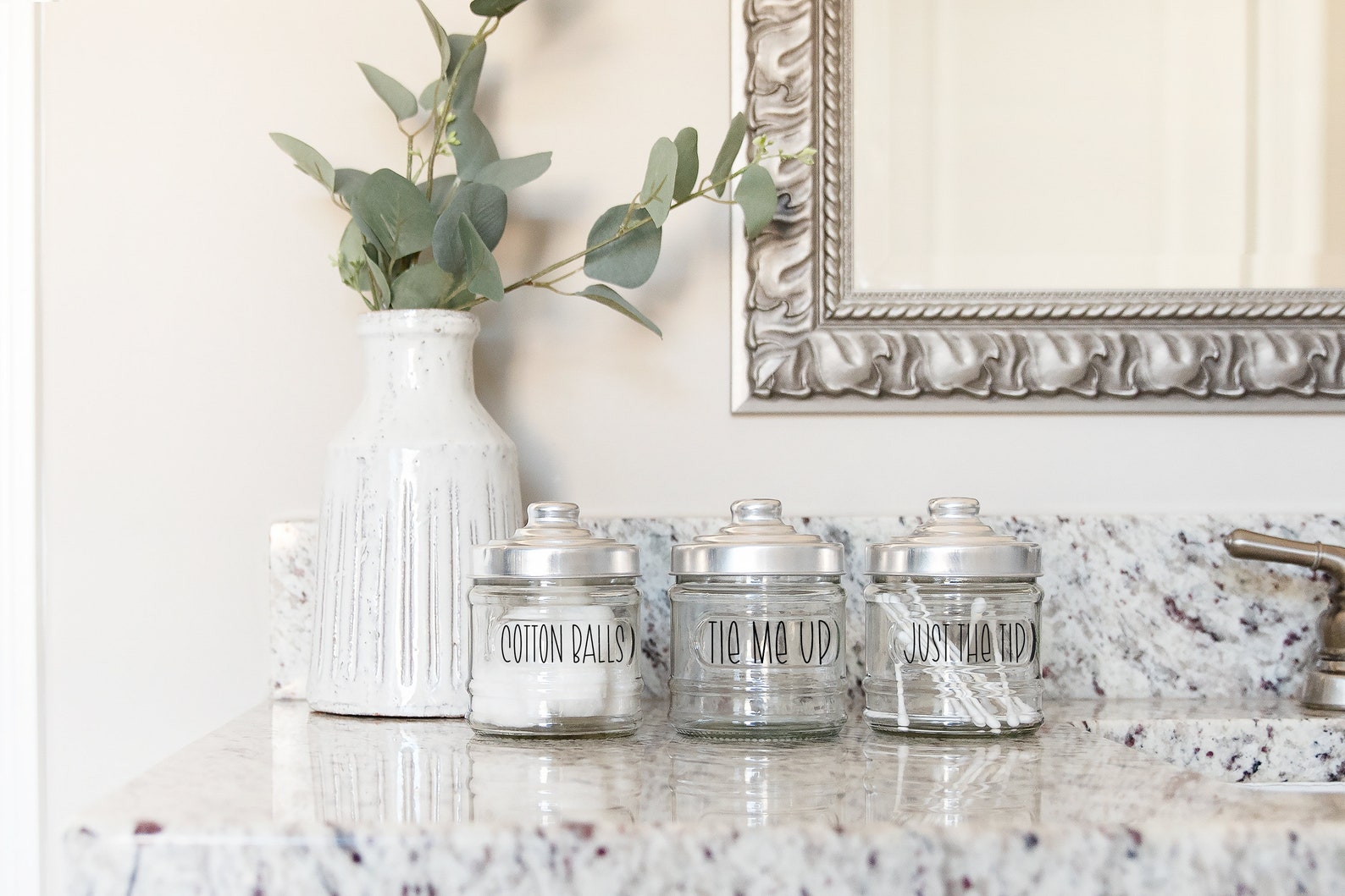 Bathroom Jars Bathroom Decor Bathroom Storage Bathroom - Etsy
