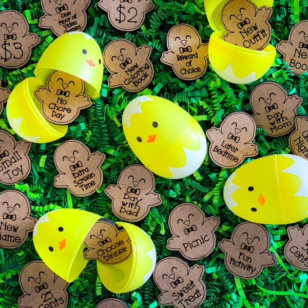 Easter Egg Tokens, Easter Basket Gift, Reward Tokens for Easter Eggs, Easter Gift Ideas, Easter Game Tokens
