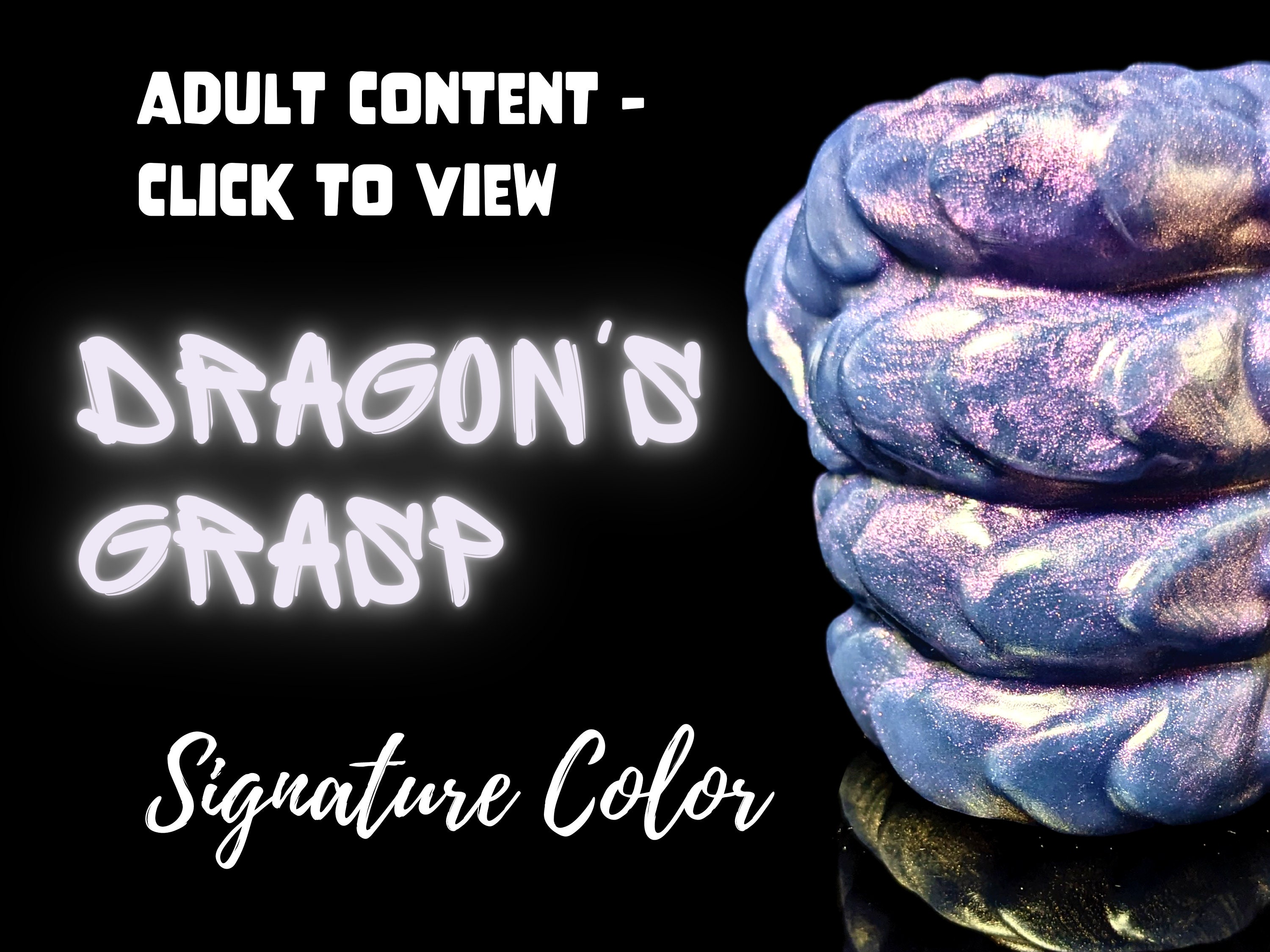 Fantasy Dragons Grasp Stroker Signature Color Open or