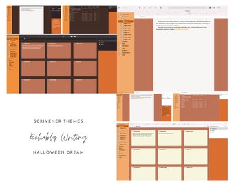 Halloween Dream Scrivener Theme (Light & Dark)