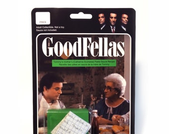 The Goodfellas - Les Affranchis Bootleg toy ! Recipe for pasta in sauce by Catherine Scorsese!