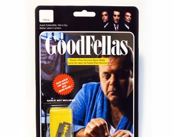 The Goodfellas - Goodfellas Bootleg toy! Real razor blade, cut garlic like Paulie in the prison scene!