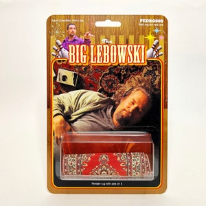 The Big Lebowski - The Big Lebowski Bootleg Toy ! The Dude (Jeff Bridges) Persian Rug !