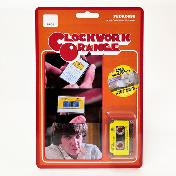 Orange Mécanique - Clockwork Orange Bootleg Toy ! Ludwig Van Beethoven 9th Symphony mini cassette!