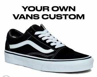 Custom Vans Shoes - Etsy