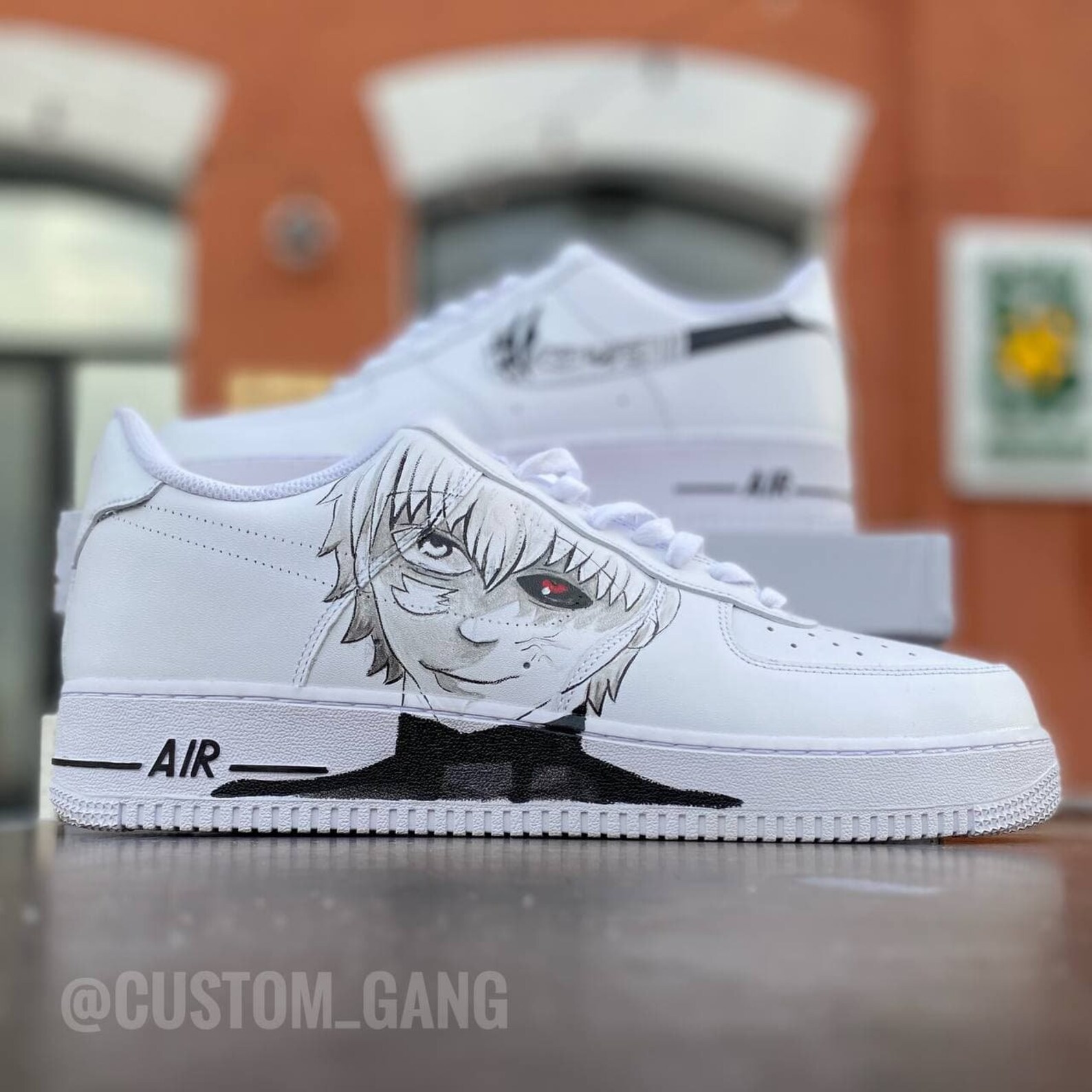 custom nike air force 1 anime