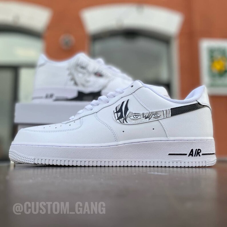 custom anime nike air force 1