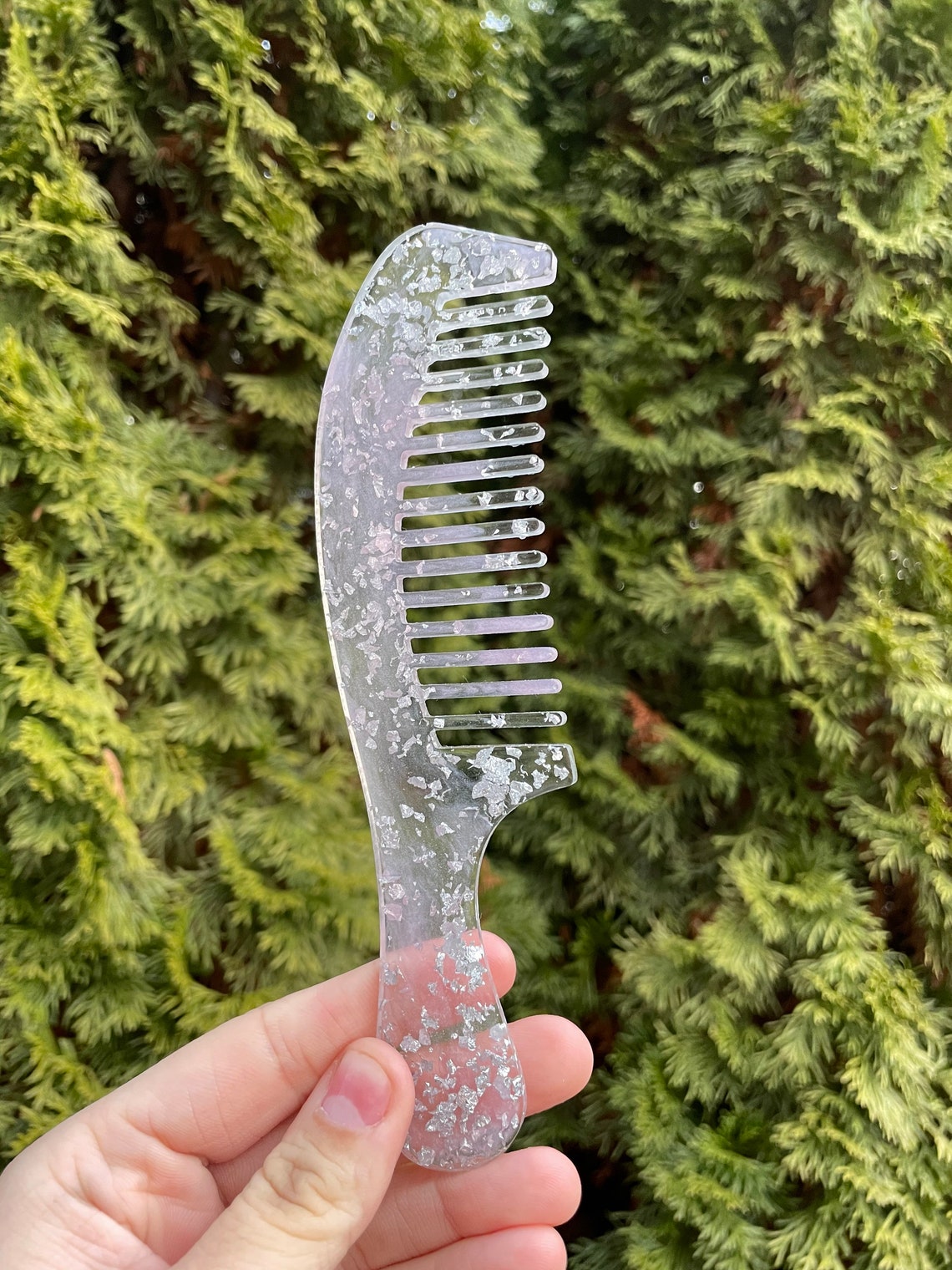 Resin Resin Comb Hair Comb Etsy