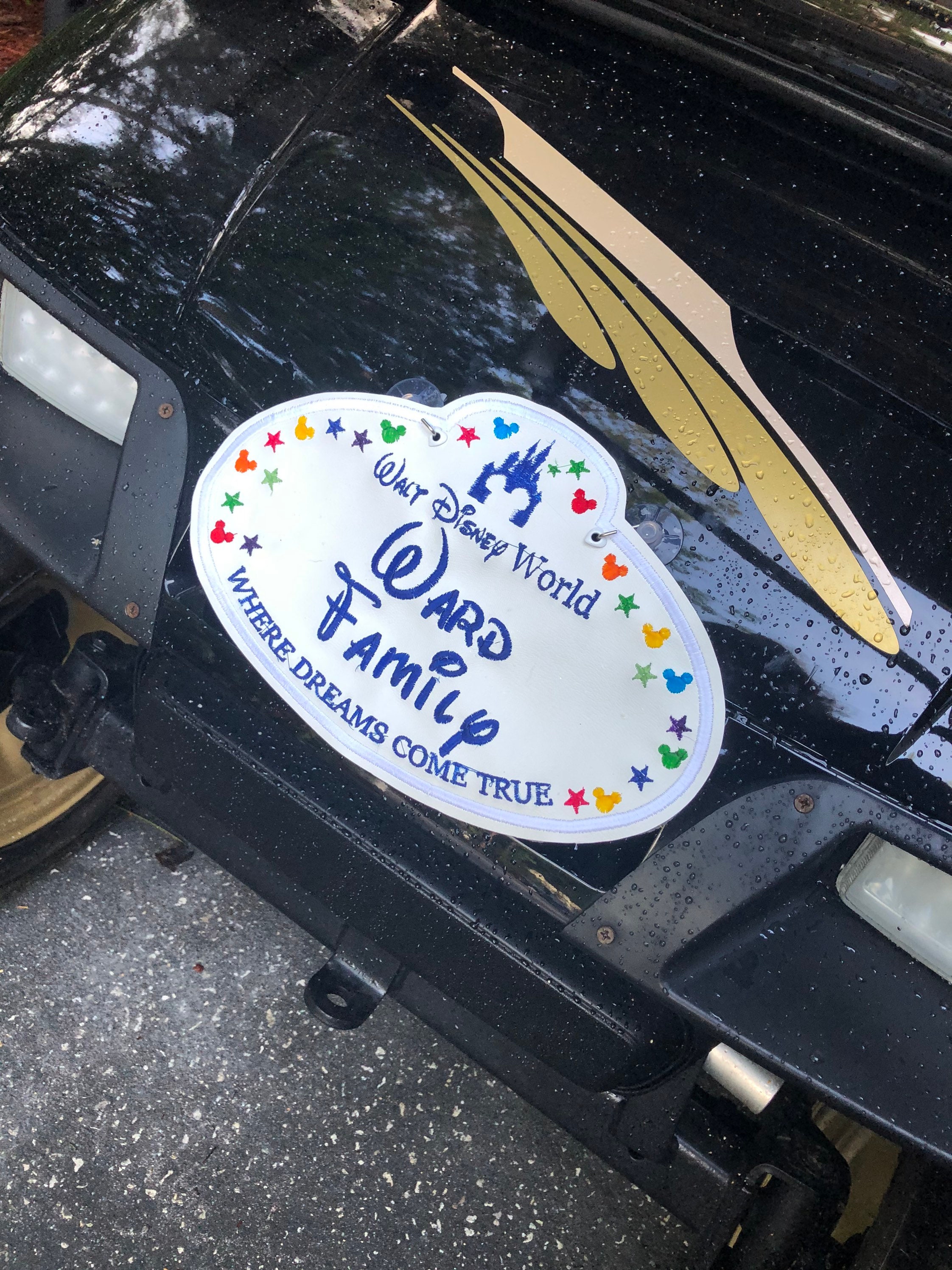 Stroller Tag Golf Cart License Plate Magical Vacation Lost Etsy UK