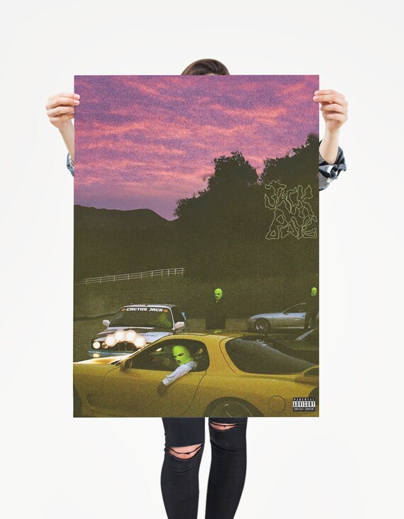 travis scott supreme poster