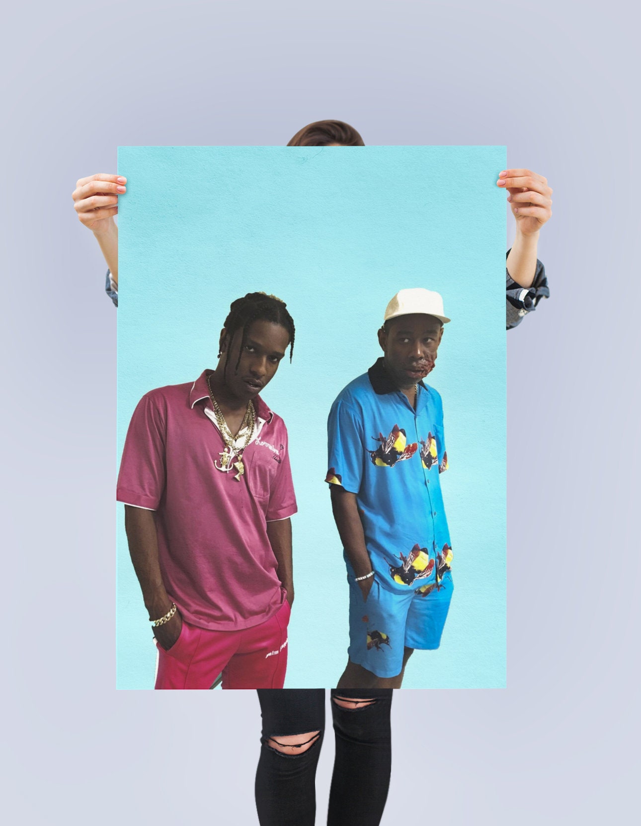 Tyler the Creator X ASAP Rocky / Premium Vertical Poster | Etsy UK