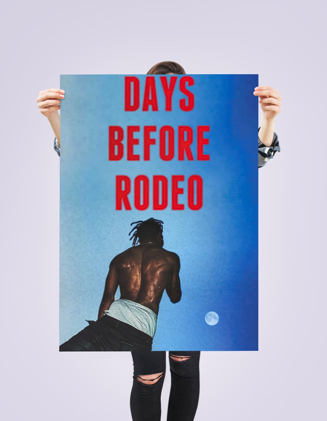 Travis Scott Days Before Rodeo / Premium vertical posters Etsy