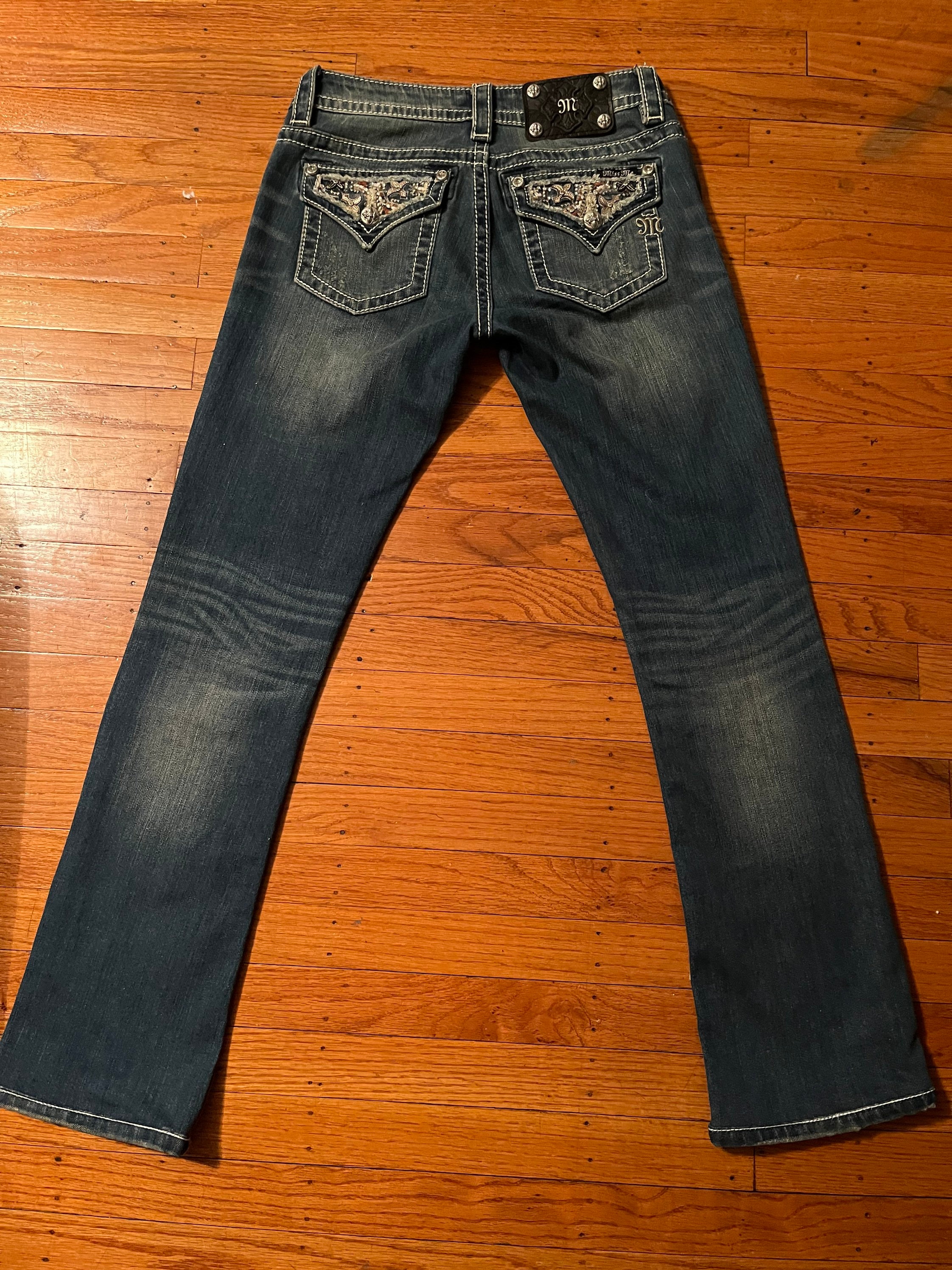 Miss Me Jeans. Perfect Condition Size 26. 34 Inseam. Free Fast Shipping Etsy