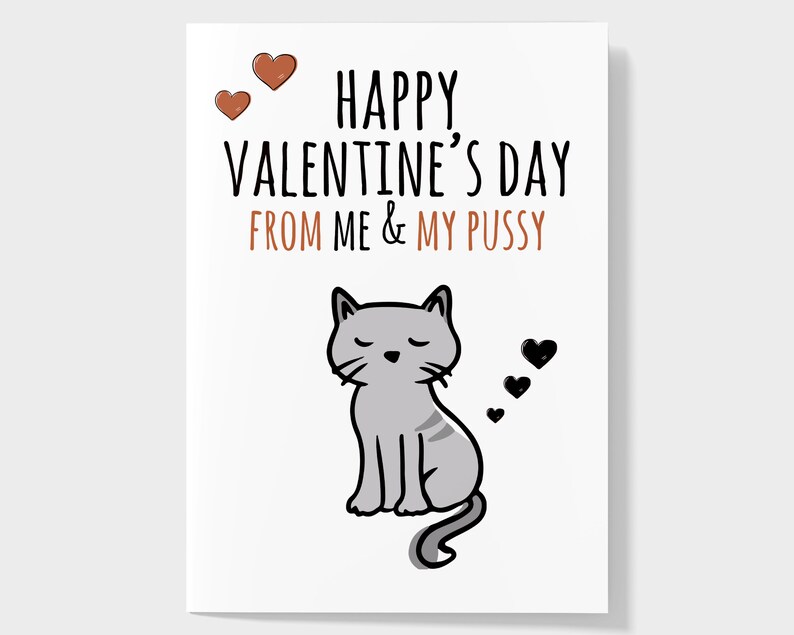 Naughty Valentines Day Card Valentines Day Card For Him | Etsy