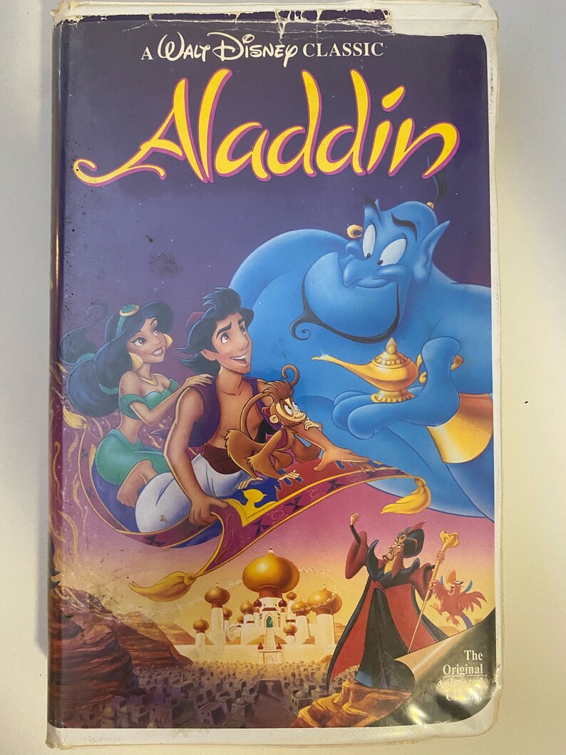 Aladdin Black Diamond Classic VHS 1992 Etsy