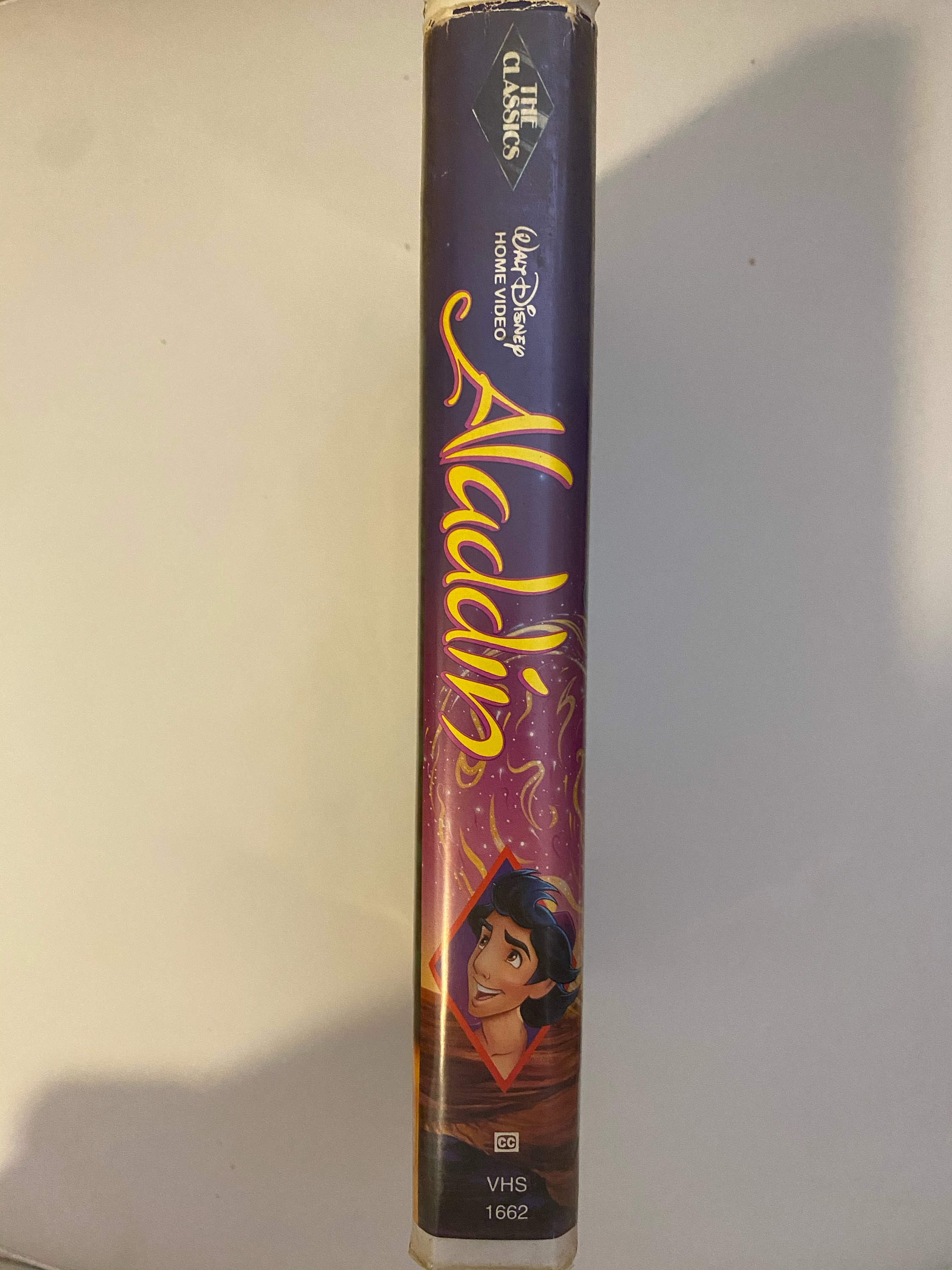 Aladdin 1992 Vhs Tape Rare Black Diamond Classic By W Vrogue co