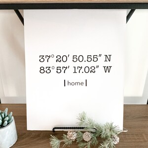 Digital Only Print Home latitude longitude location of your home