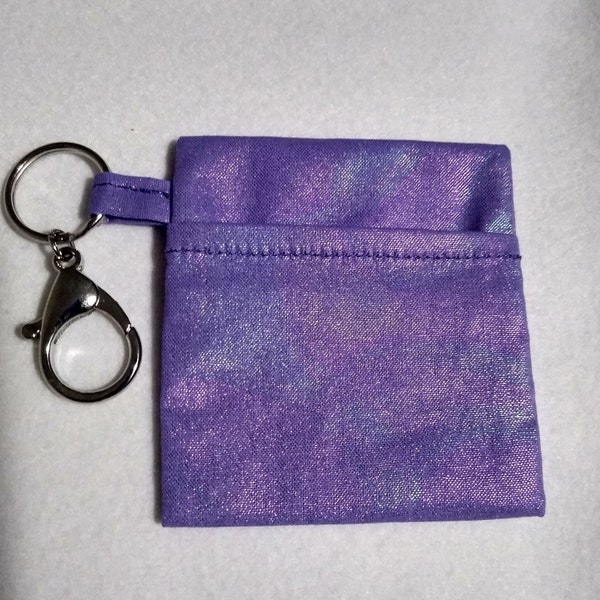 Ombre Purple Keyring Mask Holder