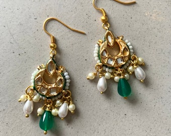Kundan Maang Tikka Set, Kundan Jewelry Set, Simple Tikka