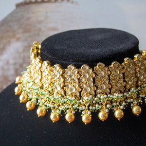 Indian Choker Kundan Jewelry Indian Jewelry Set Indian Wedding Jewelry  Sabyasachi Necklace Bollywood Jewelry