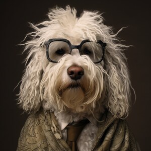 AI Generated Komondor Image