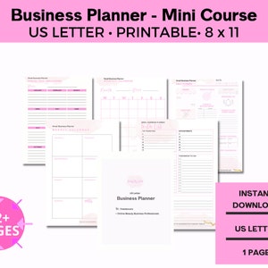 Business Planner Online Course Business Start up Business Planning ...