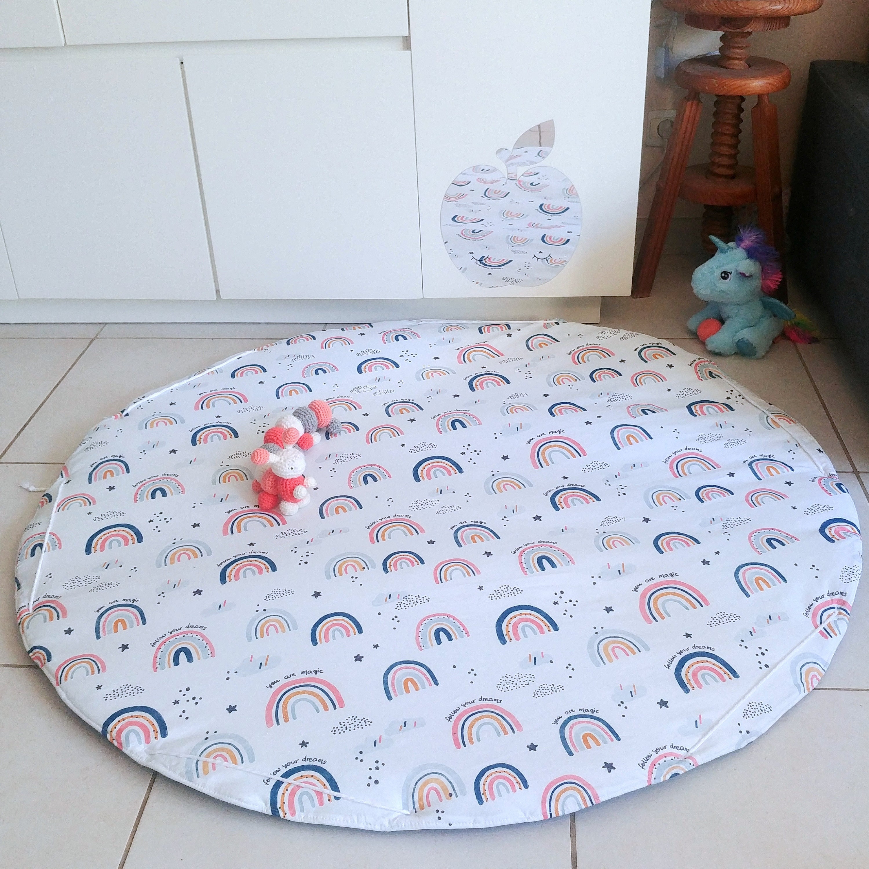 Tapis de jeu nomade 100 Personnalisé Etsy