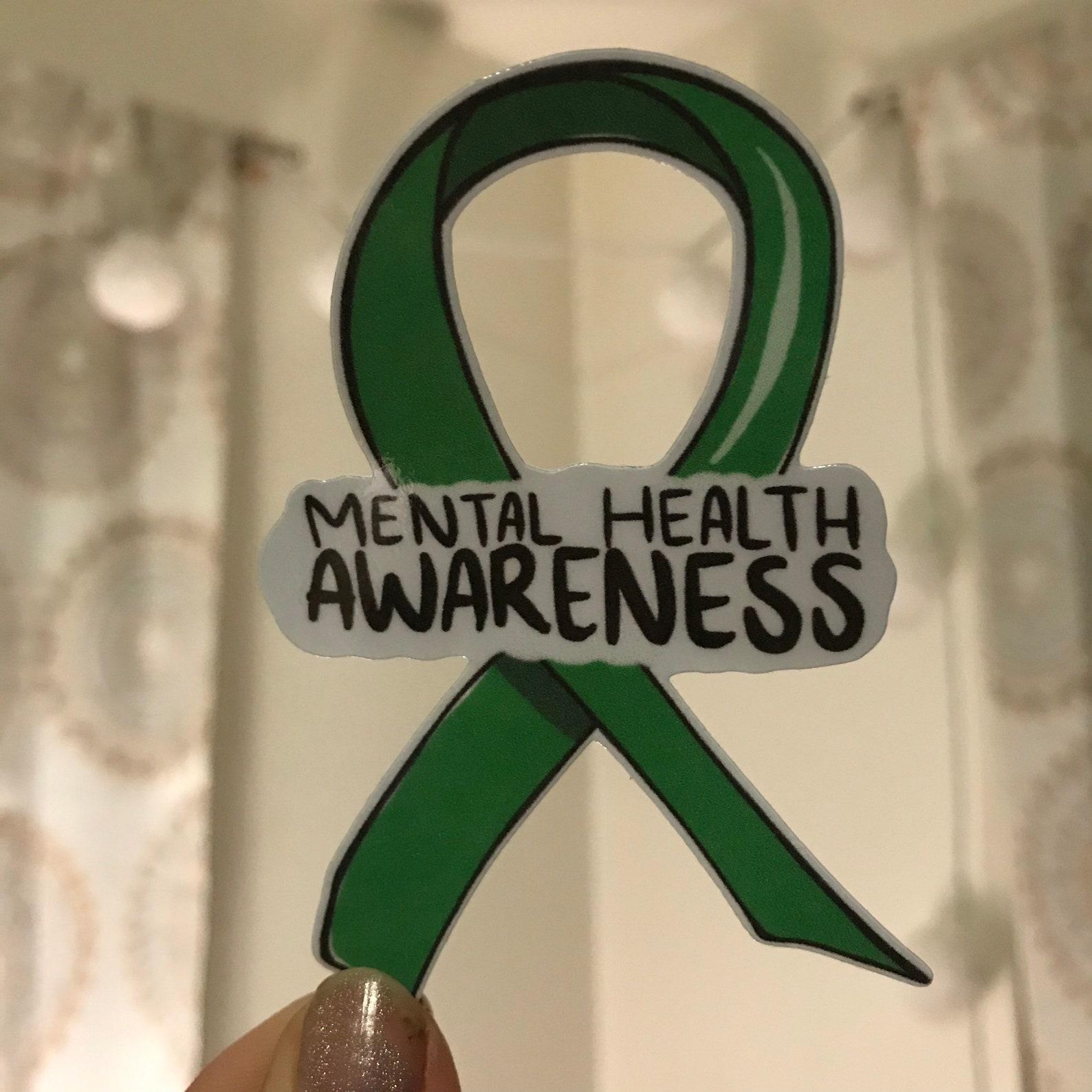 Awareness Ribbon Stickers Custom Stickers Etsy