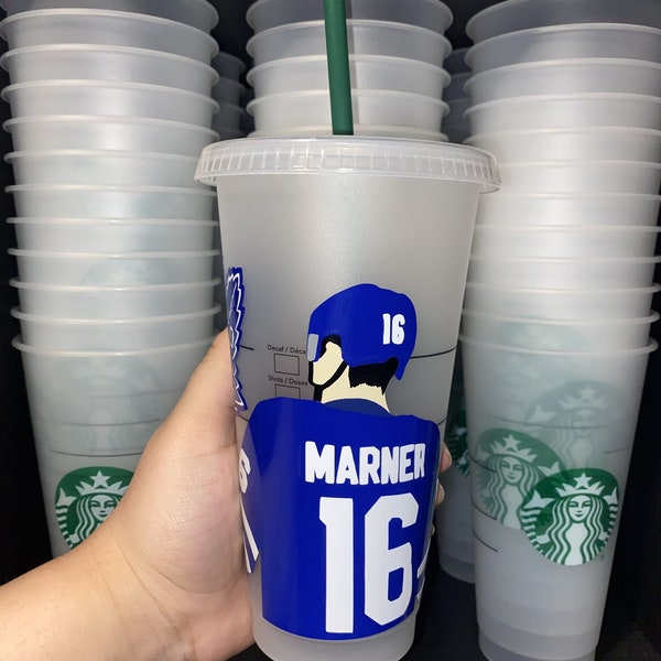 Mitch Marner Toronto Maple Leafs Inspired Starbucks Frosted Cup