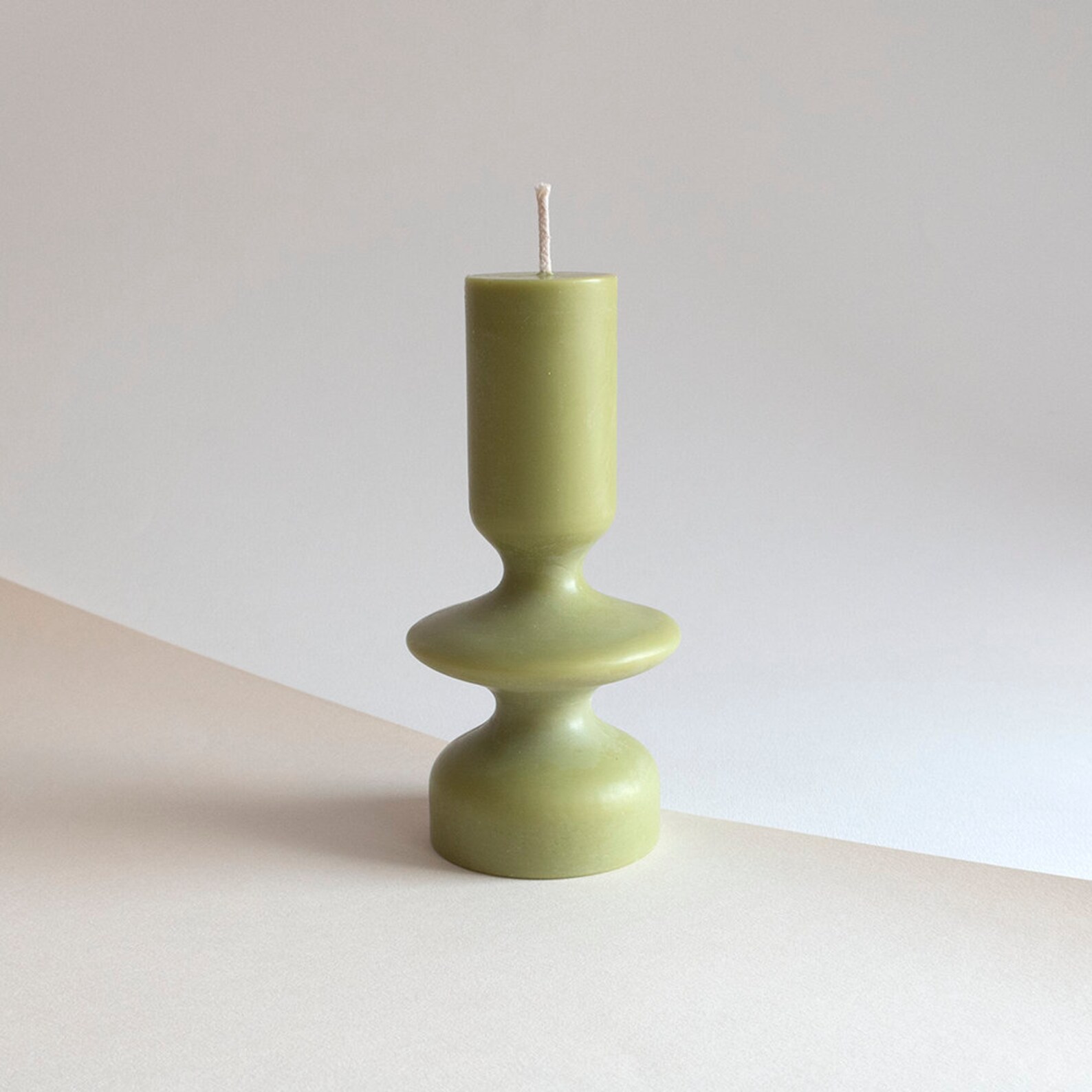 Unique Shaped Candle for Natural Style Interior Rustic Etsy
