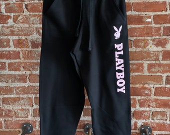 Playboy Sweatpants Etsy