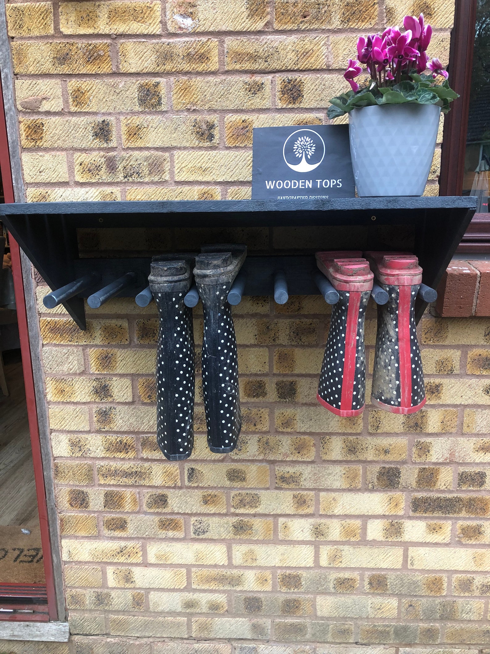 Wall Mounted Welly Rack Etsy UK