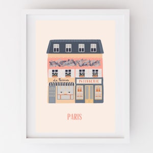 Paris Cafe & Patisserie Art Print