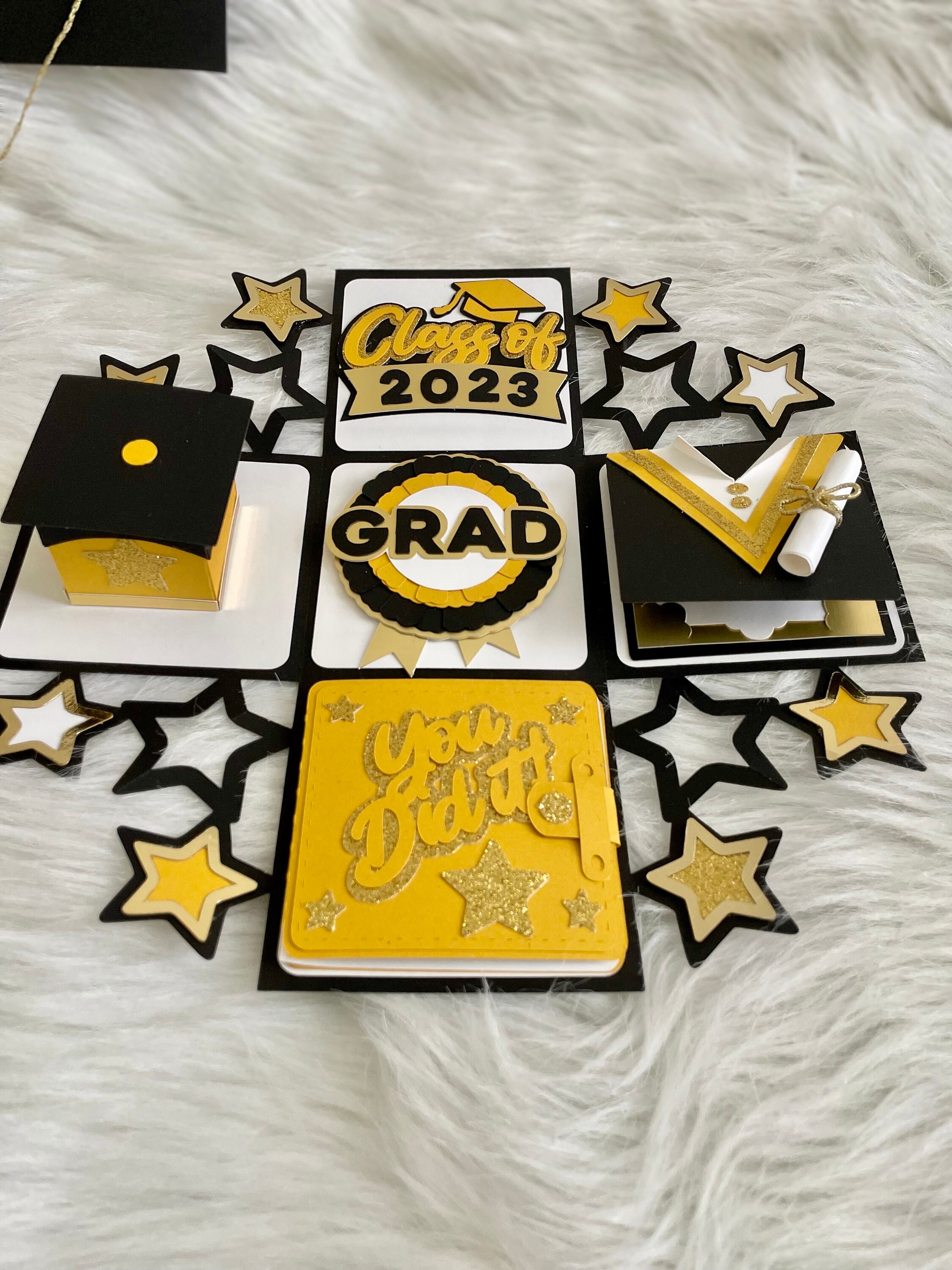 Graduation Gift Box Graduation Surprise Box Graduation Card Etsy