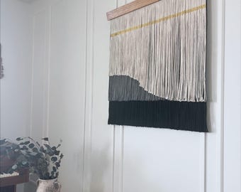 Classical Music Modern Macrame  Wallhanging Tapestry