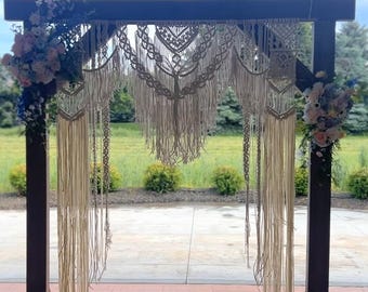 Wedding Arch Backdrop Macrame WallHanging