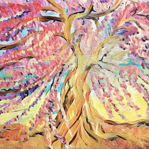 Title: &quot;Keeper of Secrets&quot; Art print of original painting.