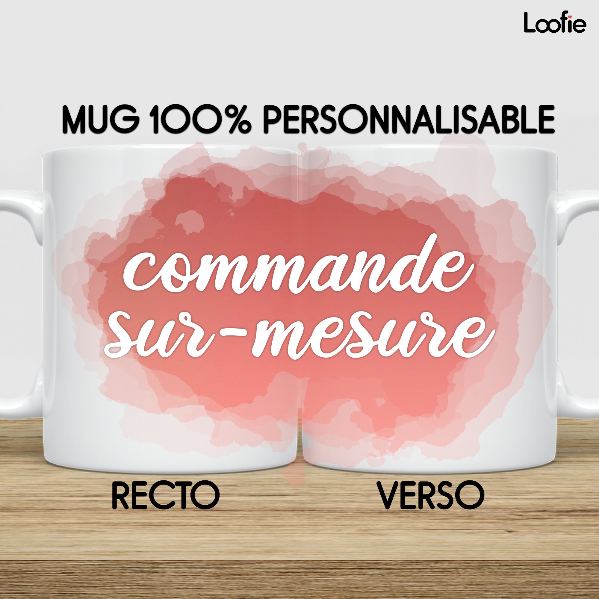 Mug Personnalisé Sur-Mesure | Vos Idées et Textes