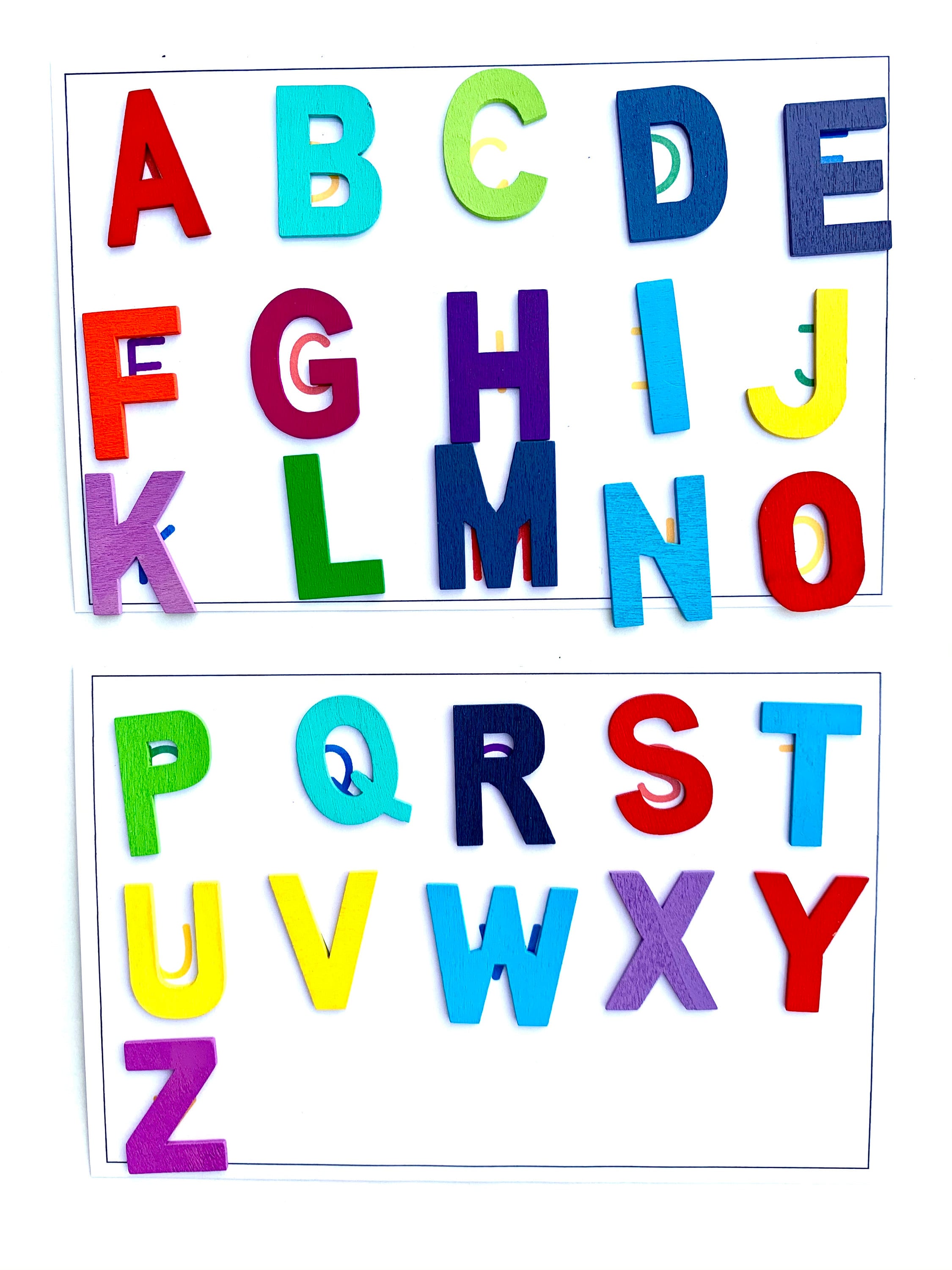 Alphabet Sensory Kit Etsy
