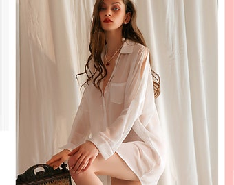 Sleepwear Sexy Lingerie Perspective 