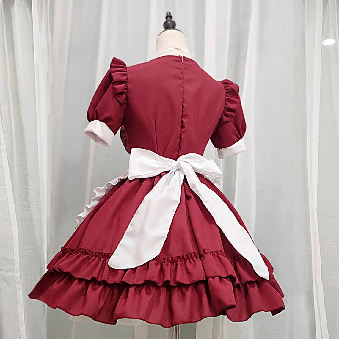 Maid Uniform School Girl Princess Dress Role Play Lolita Dress Etsy